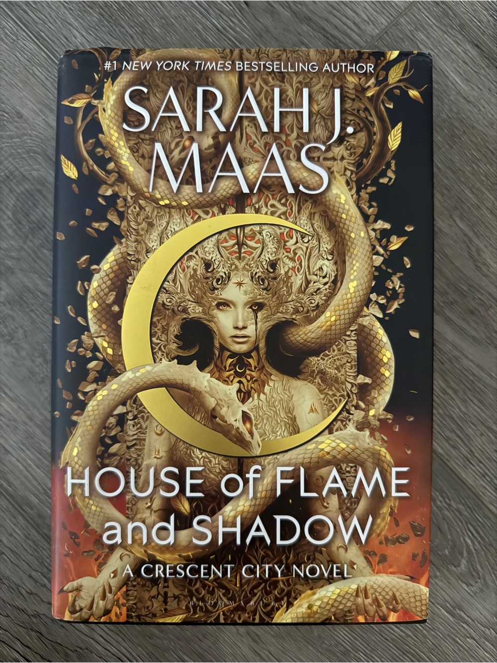 House of Flame and Shadow Hardcover by Sarah j maas